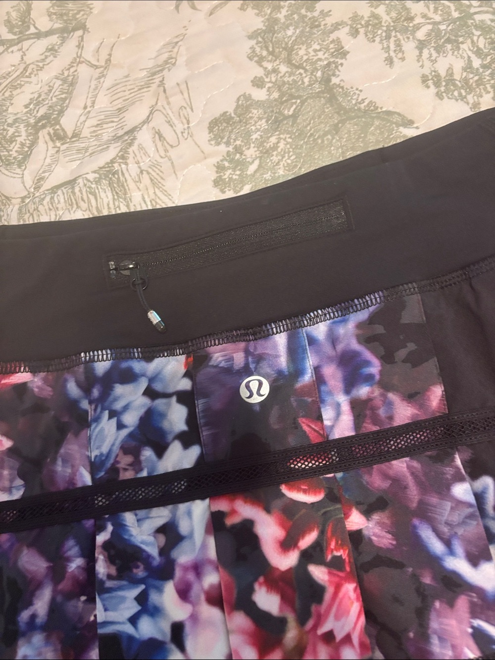 VTG Lululemon 8 Tall Spring Has Sprung Pace Setter tennis skirt LINER REMOVED - Picture 4 of 12